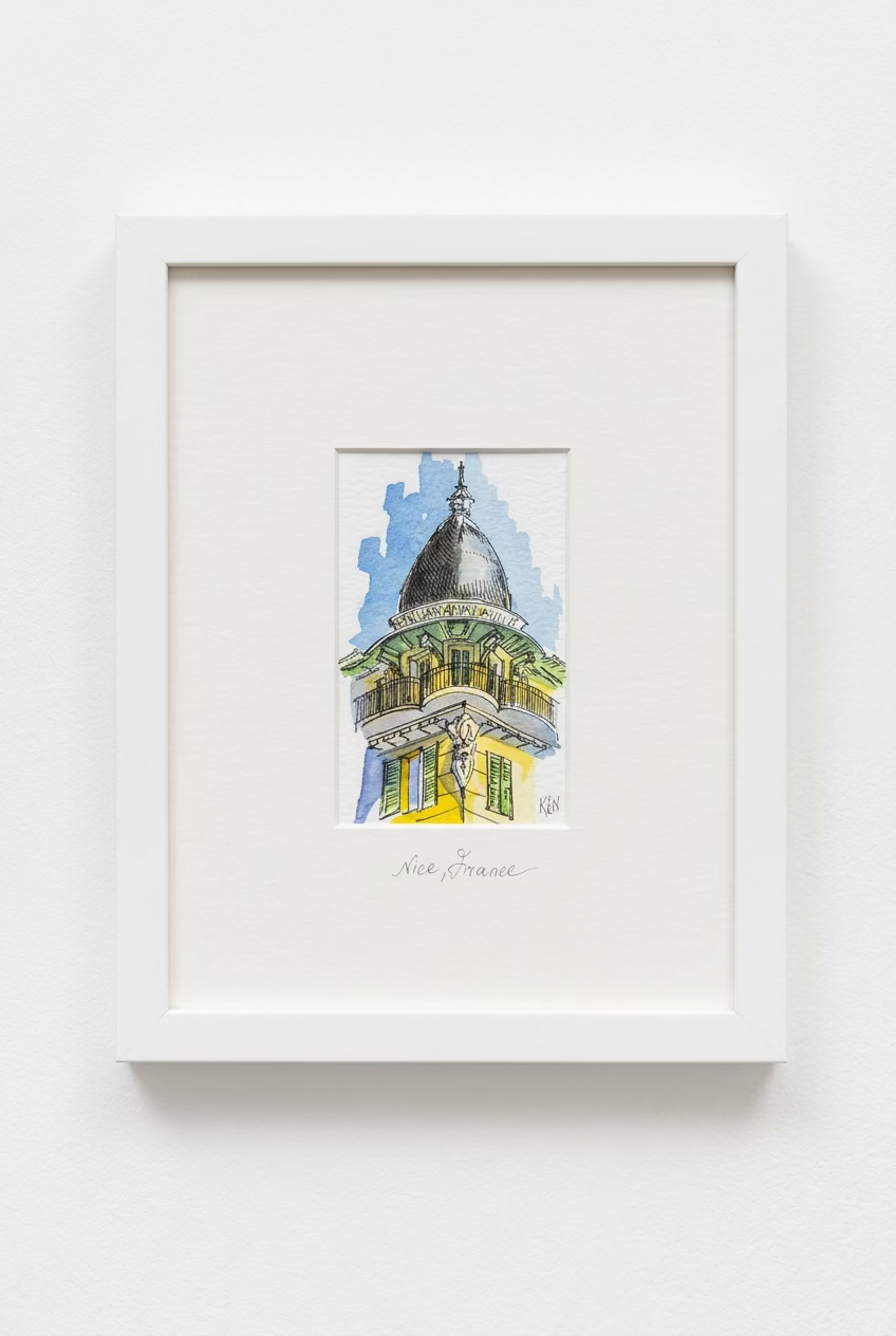 Originalminiatur „Place Saint-François Nizza“