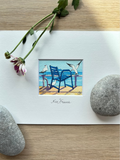 Miniatura originale "Sedia blu"