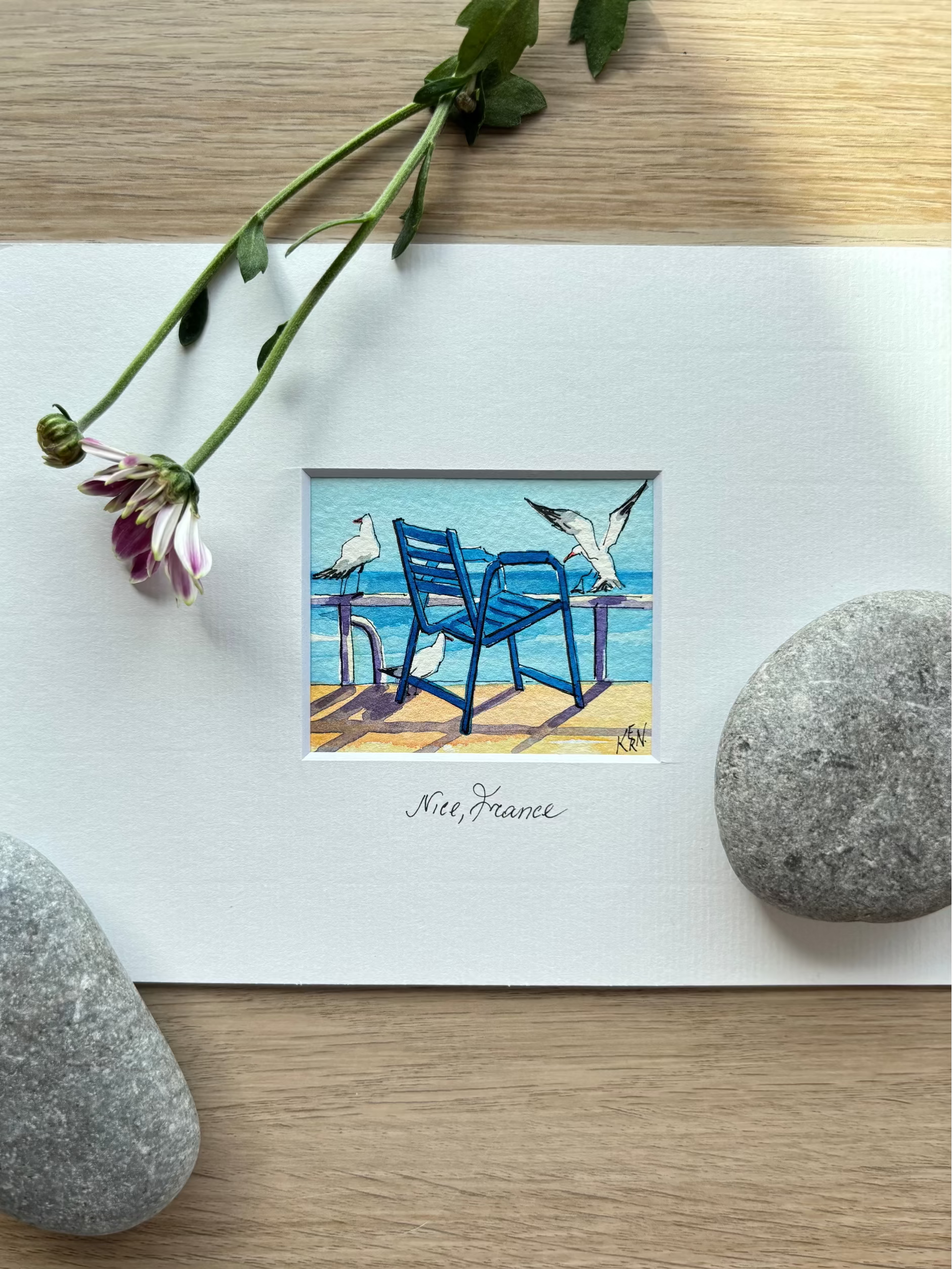 Miniatura originale "Sedia blu"
