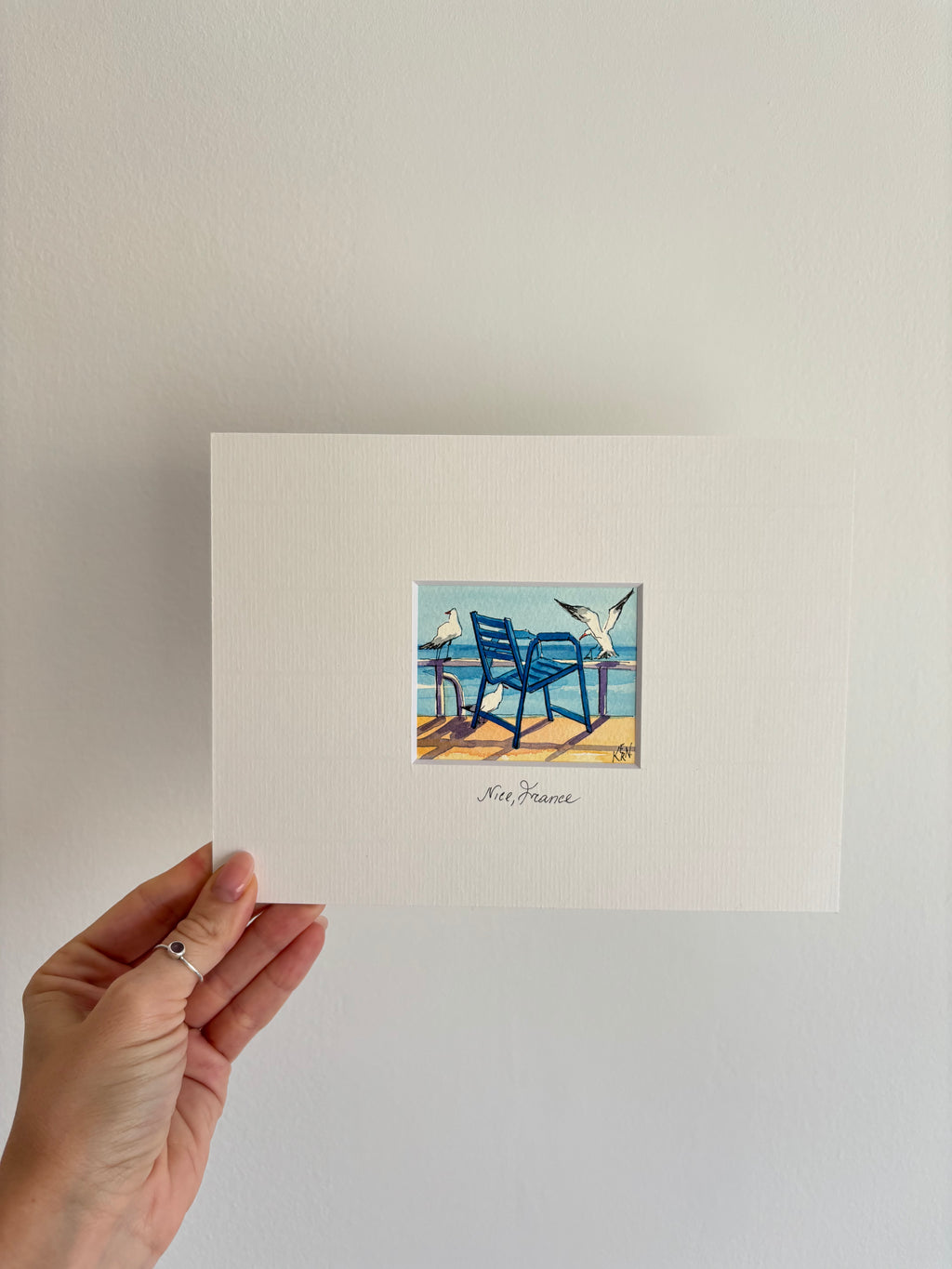 Miniatura originale "Sedia blu"