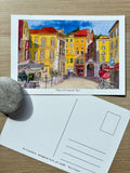 Postkarte A5 „Place Saint-François“