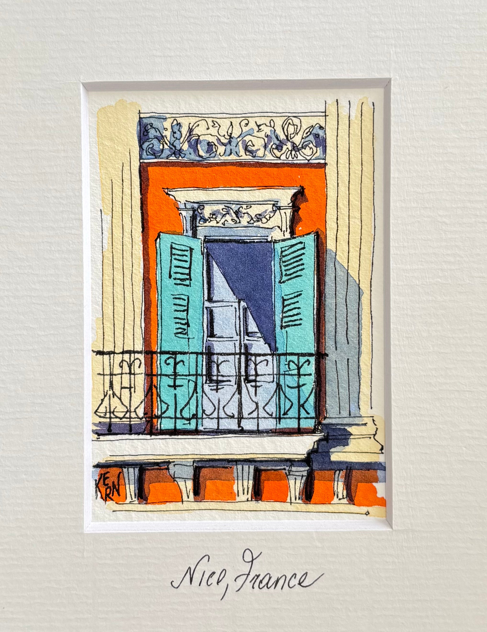 Originalminiatur „Nizza-Massena“