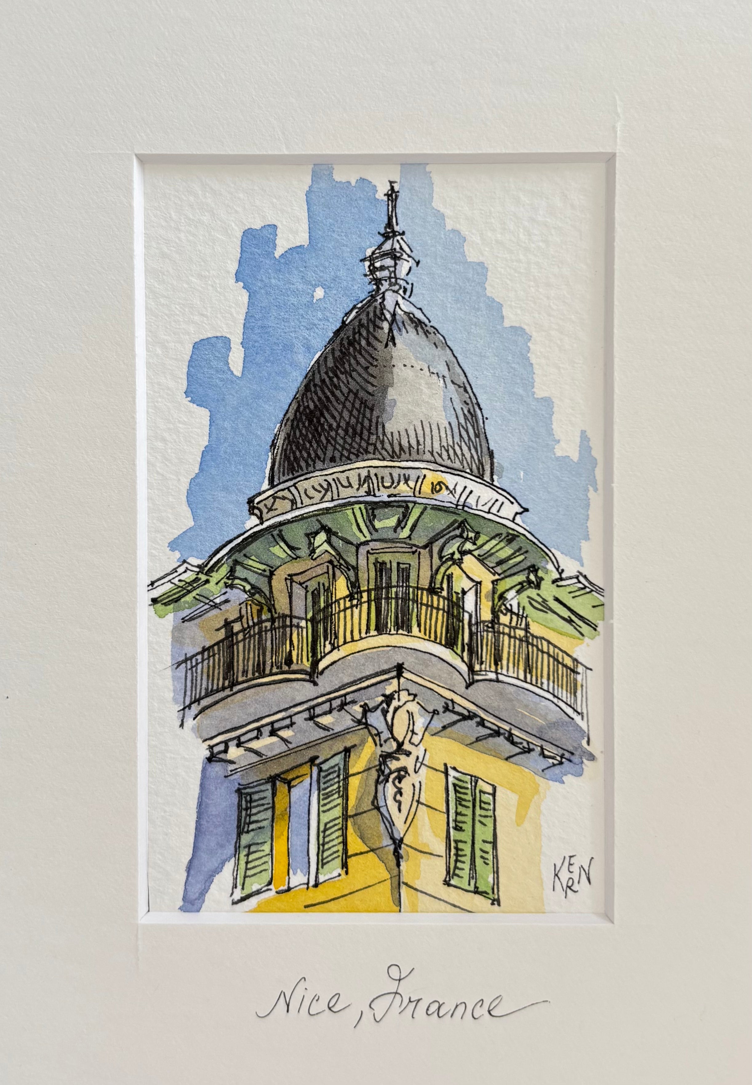 Originalminiatur „Place Saint-François Nizza“