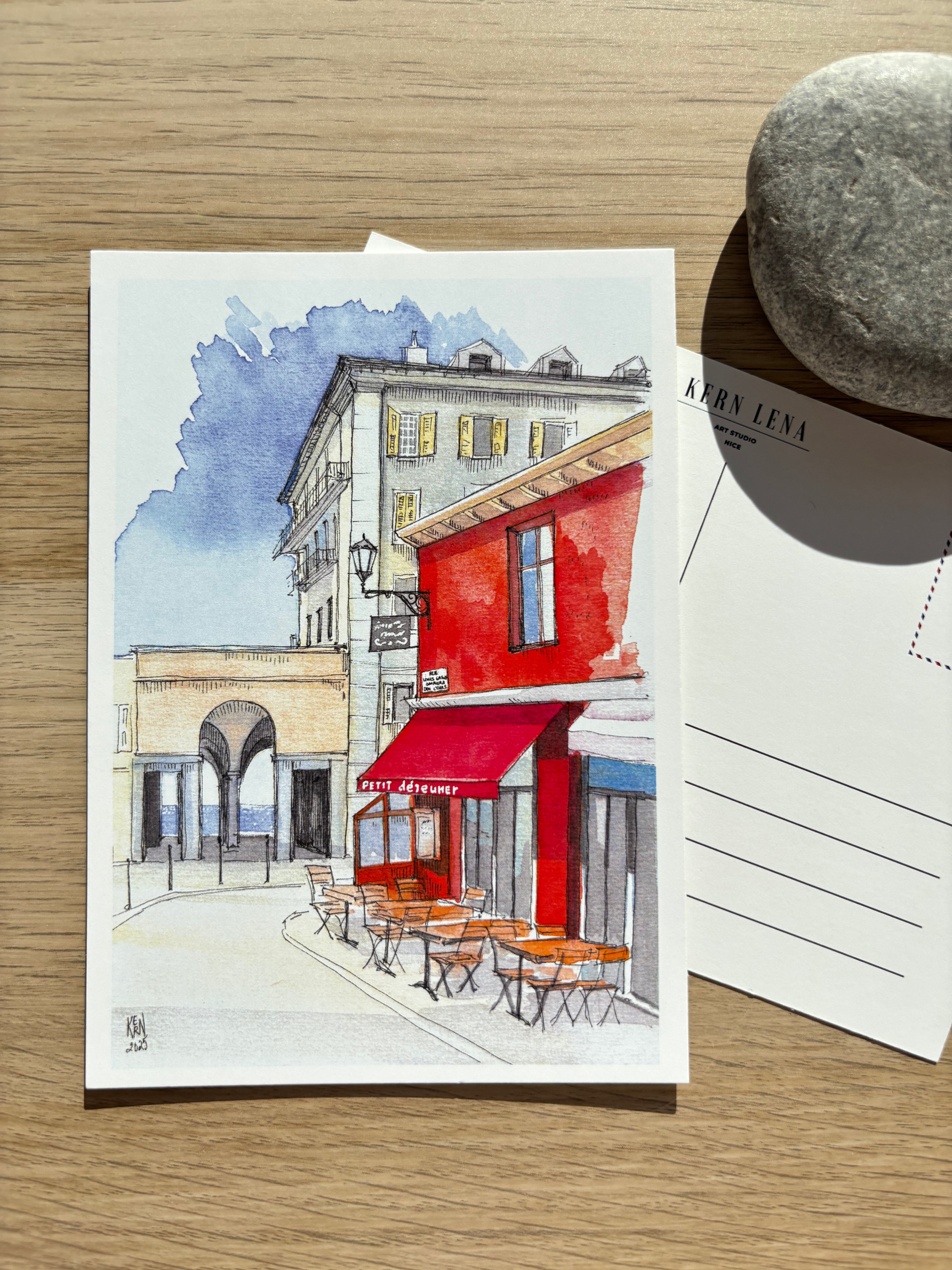 A6 Postcard "Old Nice"