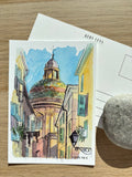Postkarte A6 "Sainte Réparate Alt-Nizza"
