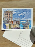 Postkarte A6 „Le Plongeoir“