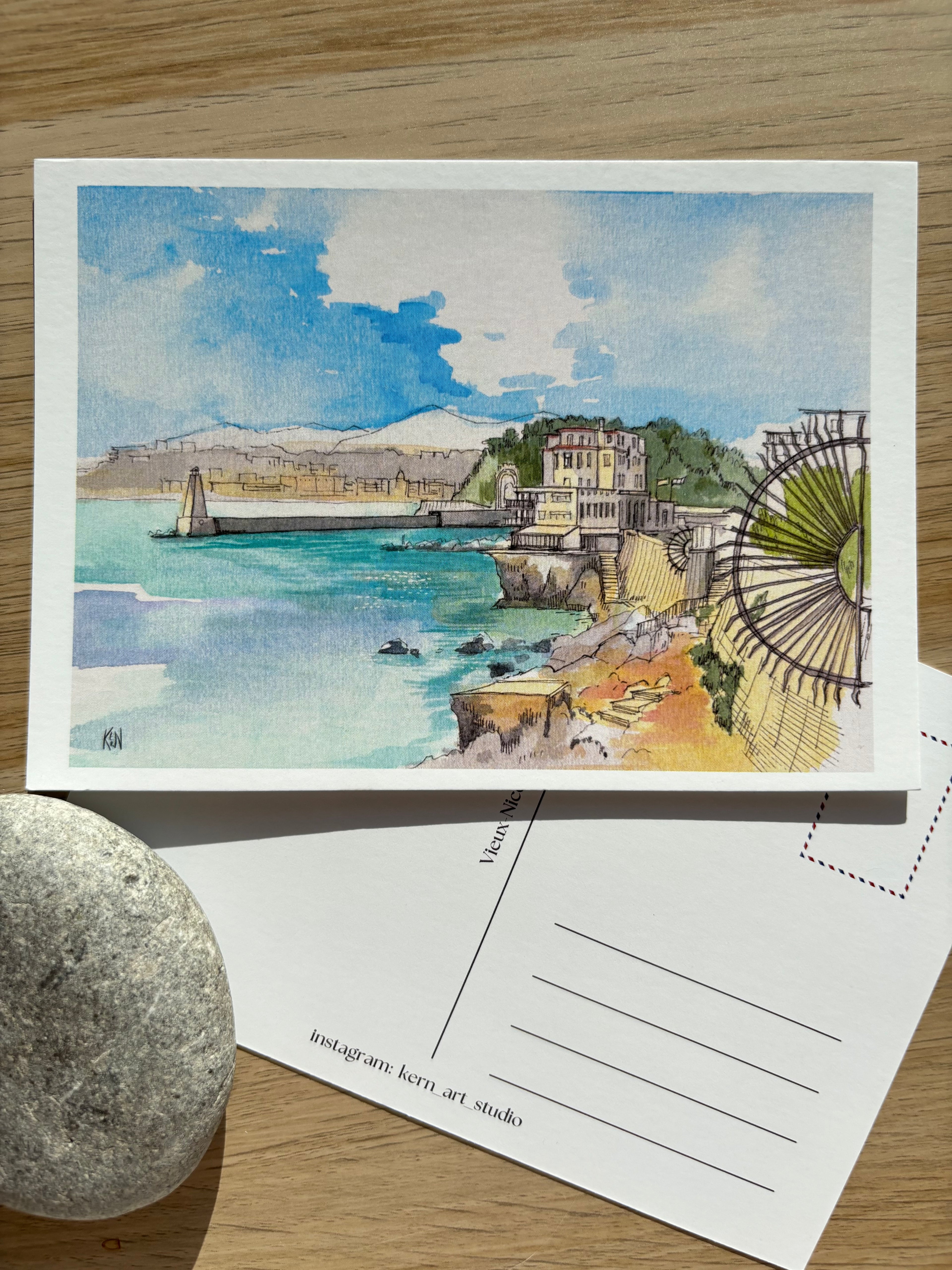 Postkarte A6 „Die Reserve“