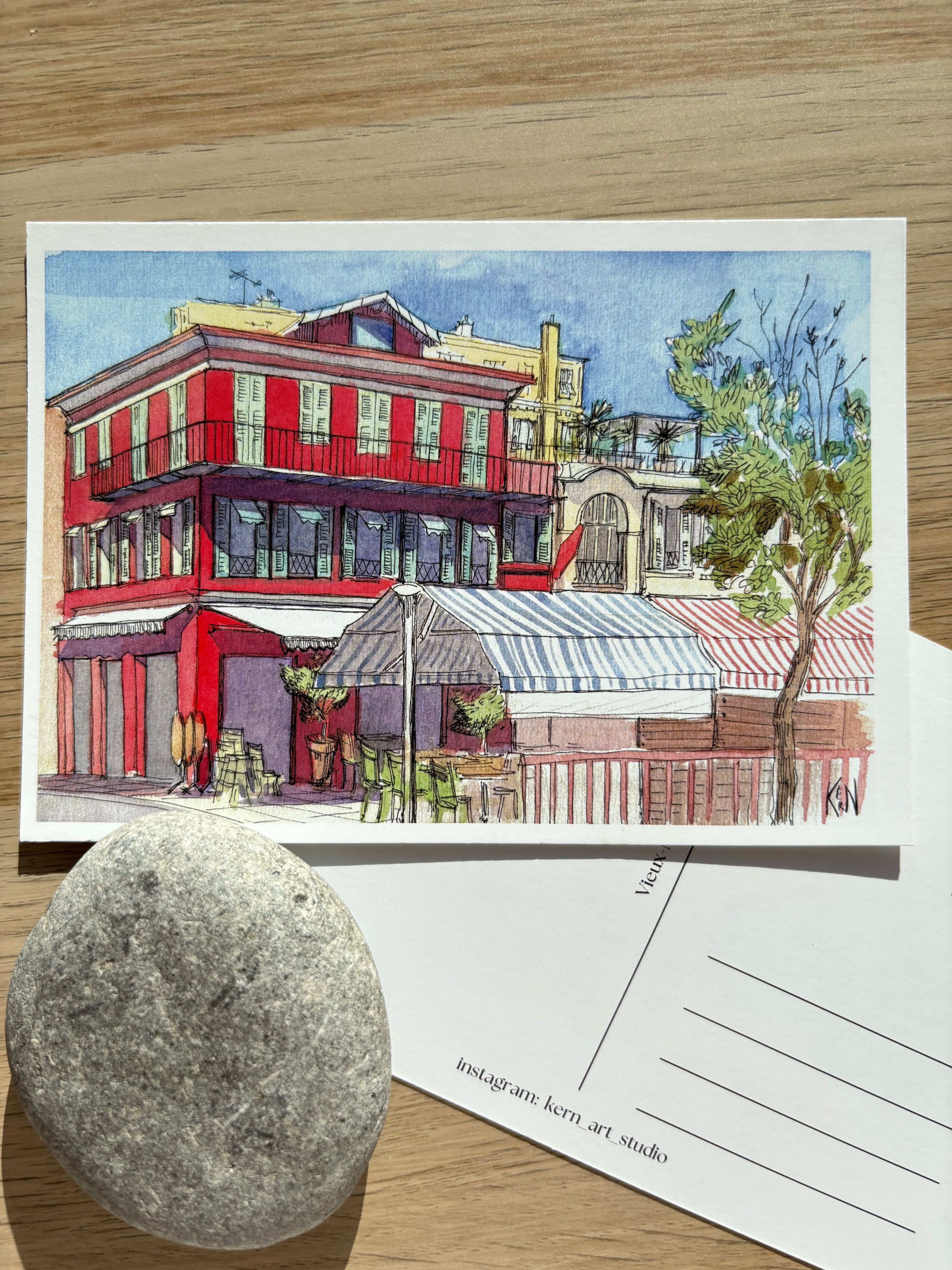 Cartolina A6 "Cours Saleya"