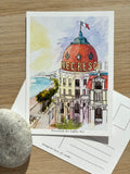 Postkarte A6 "Negresco"