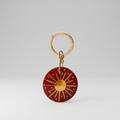 Médaillon de collection en porcelaine Bordeaux (5 cm)