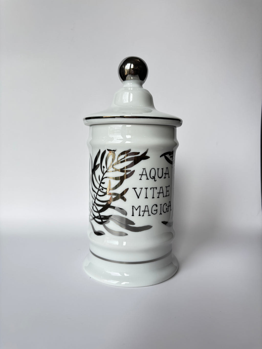 Pestello da speziale «Aqua Vitae Magica» 21 cm
