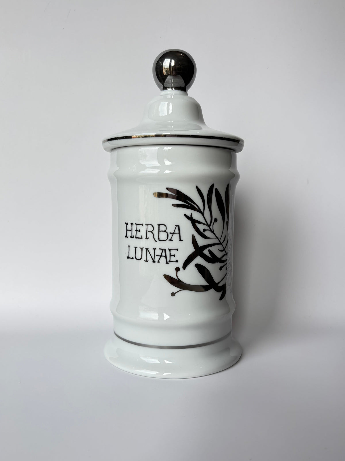 Pot d'apothicaire «Herbe de Lune» 21 cm