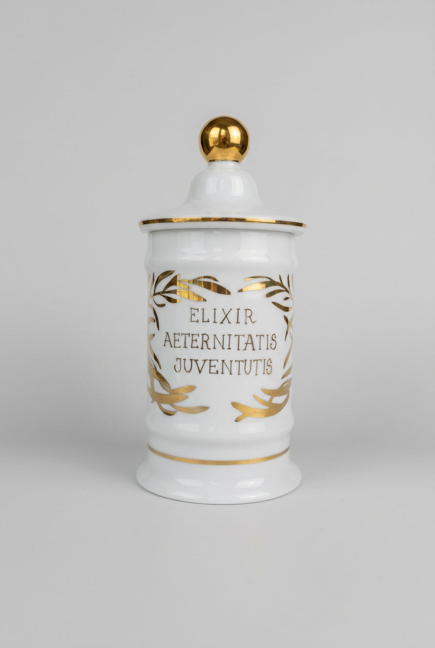 pot apothicaire porcelaine