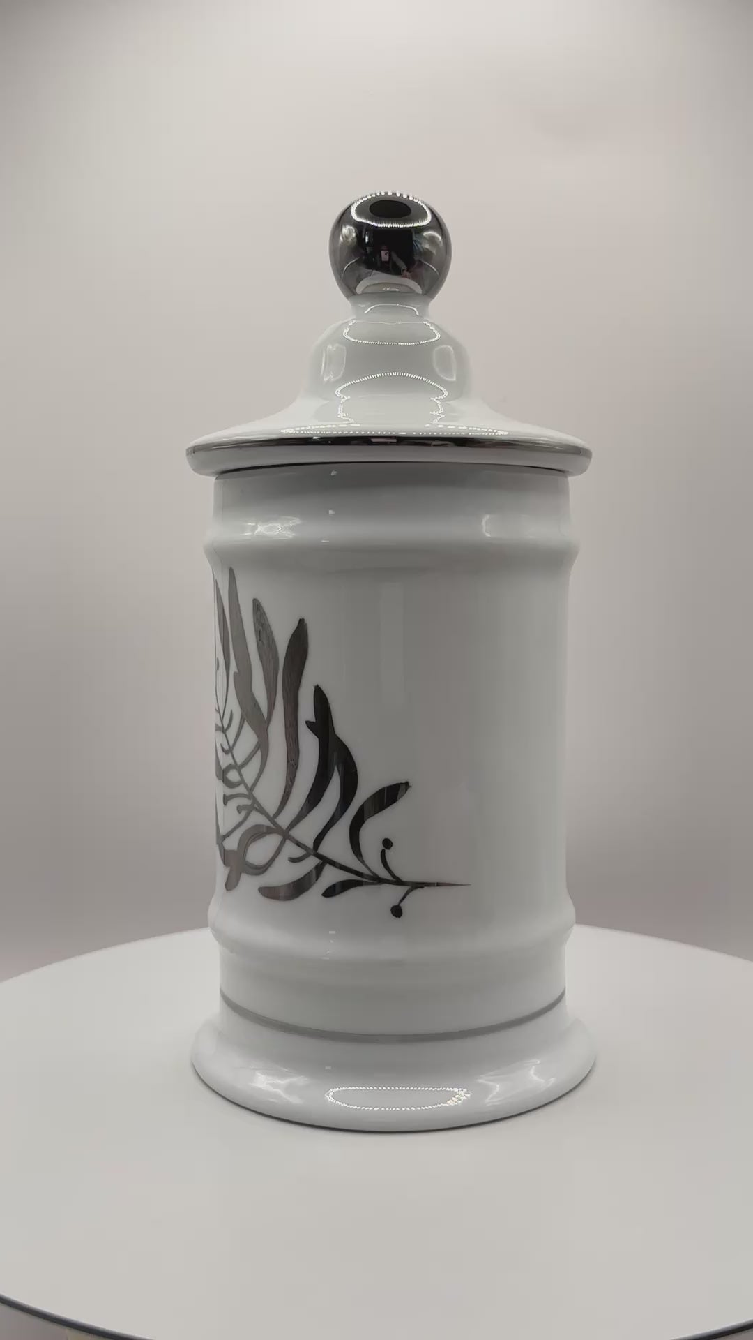 Pot d'apothicaire «Herbe de Lune» 21 cm